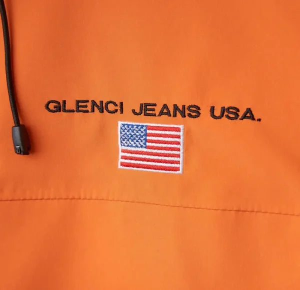 GV Gallery Cropped Orange Rain Jacket